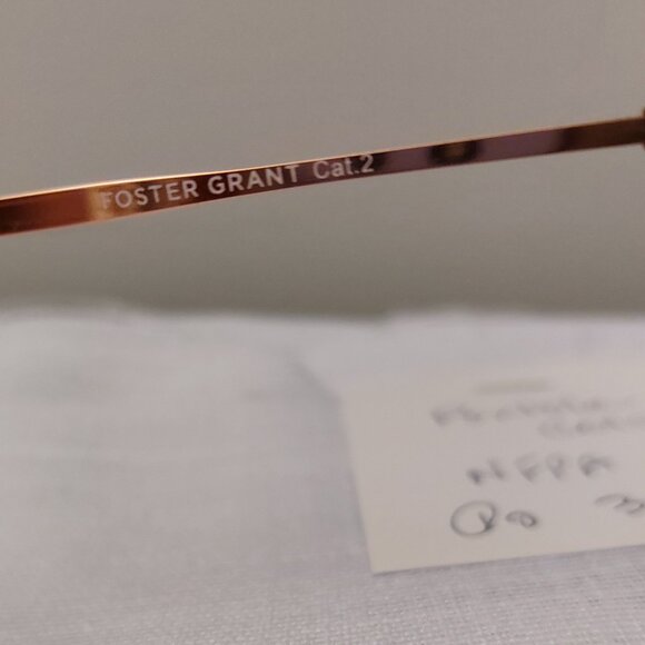 Foster Grant Pink Rimless Heart Shaped Fun Sunglasses CAT 2 AH0124 Modern Cute - Picture 6 of 9